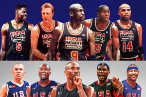 梦一VS梦八VS最新梦之队!美媒晒图对比:你认为哪个最强?